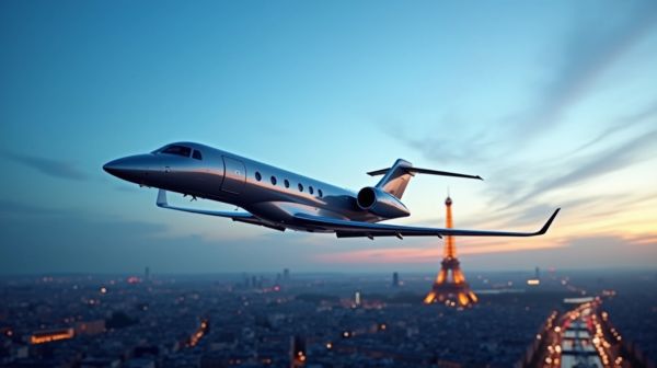 Elevate your journey with a private jet London to Paris